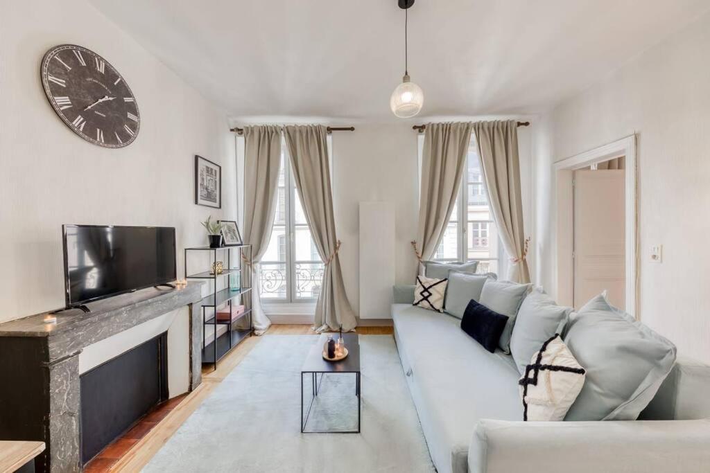Le Lumineux 50 M² Gare/Chateau/Wifi/Netflix Versailles Luaran gambar